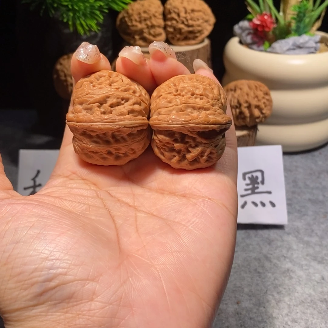 核桃把件全品40平谷元宝