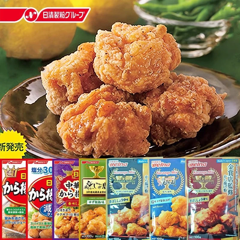 日本进口煎炸粉裹粉家用蒜香酱香炸鸡粉酥脆微波炉用炸粉100g