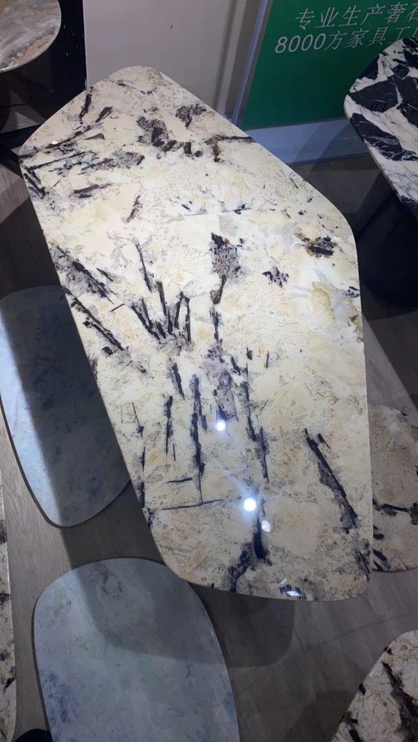 巴西奢石异形茶几