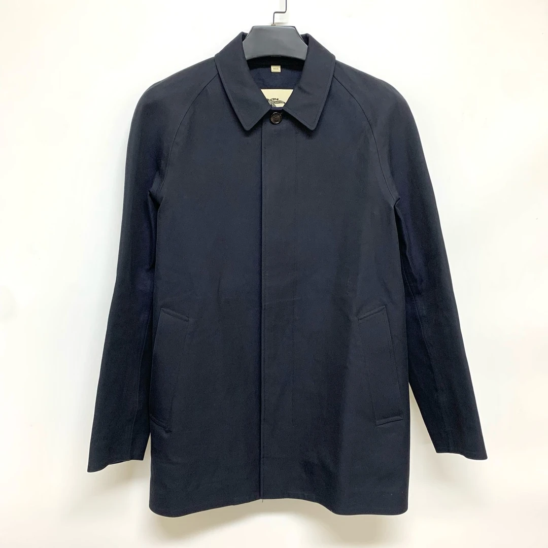 未使用 BURBERRY/博柏利 黑色行政长款夹克外套/48码/Y1700