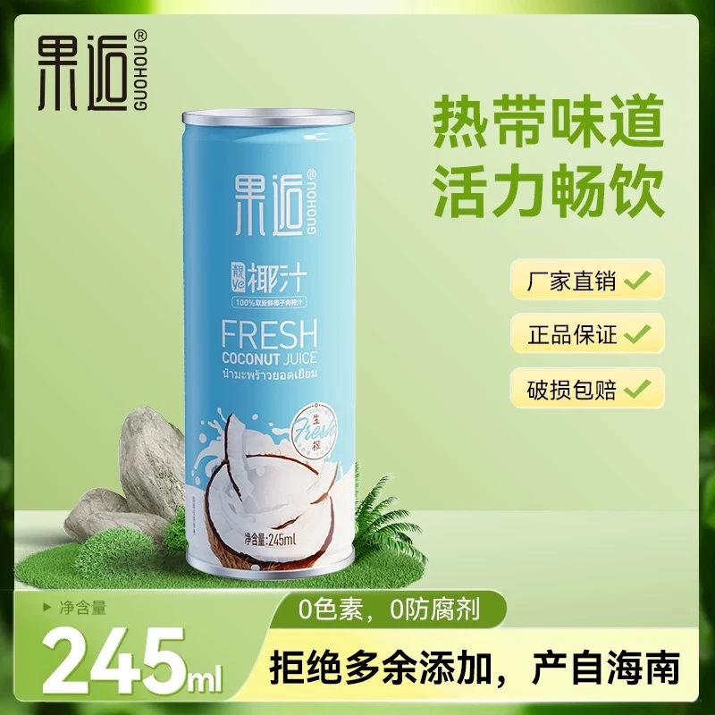 果逅椰汁245ML*10