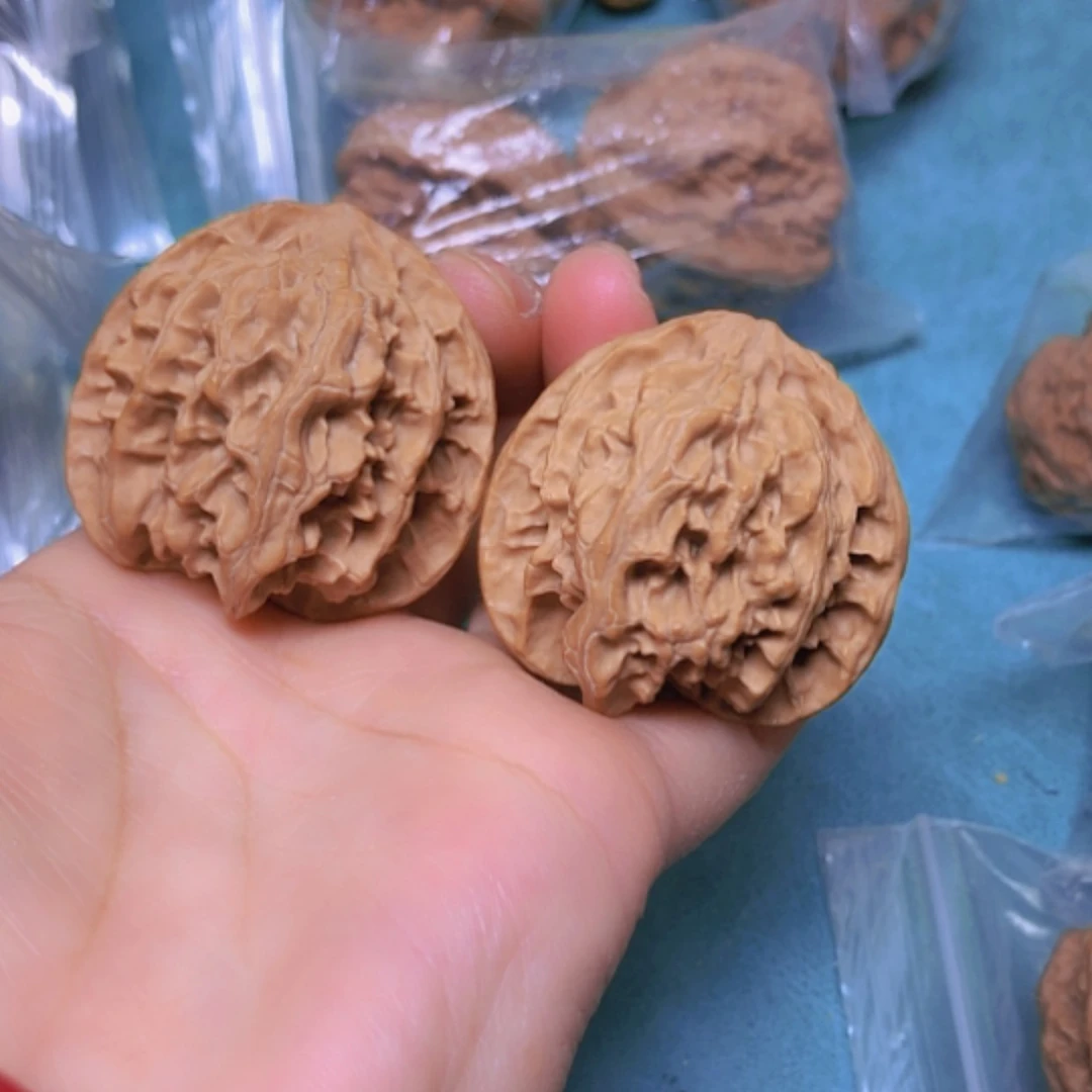 【闪购商品】摆件核桃40苹果有修
