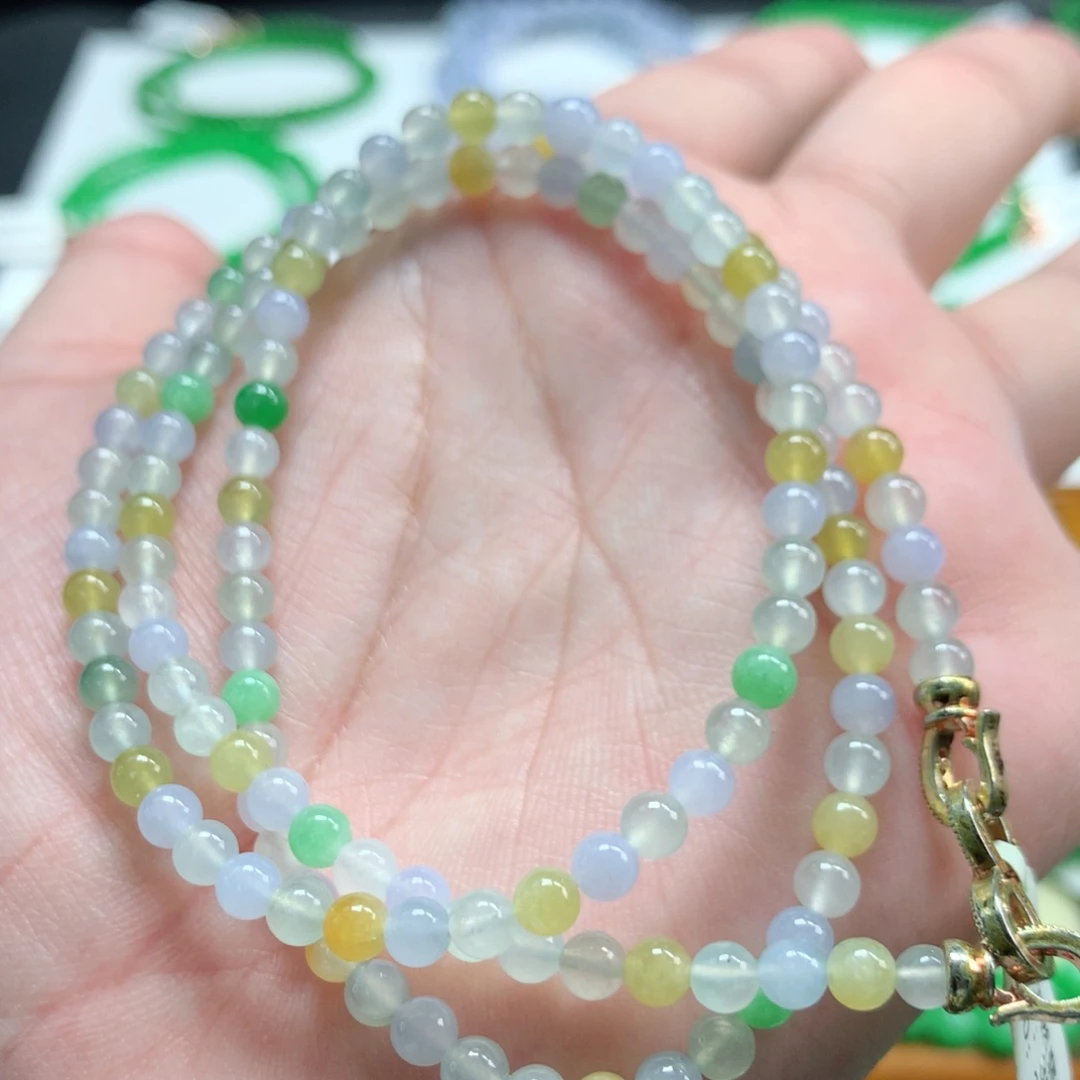 翡翠未镶嵌手链翡翠