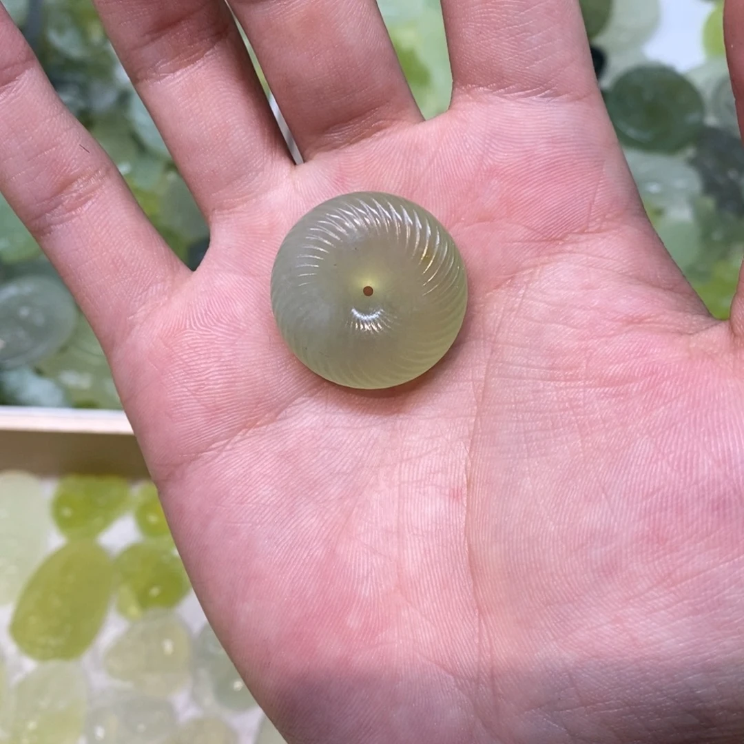 岫玉未镶嵌吊坠(不含链)两单包邮