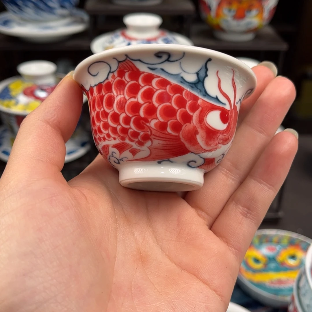 摆件陶压手………………