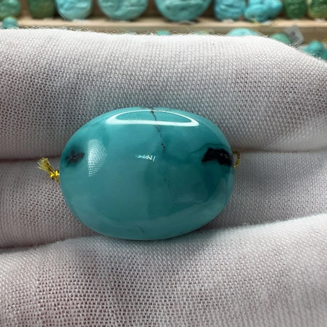 未镶嵌绿松石随形18mm