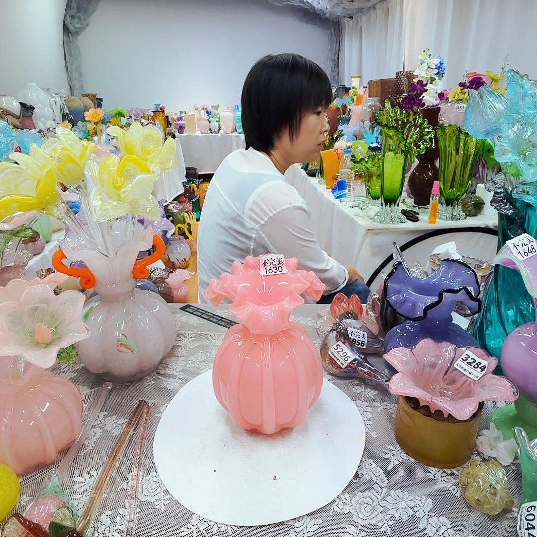 琉璃花瓶花器艺术品