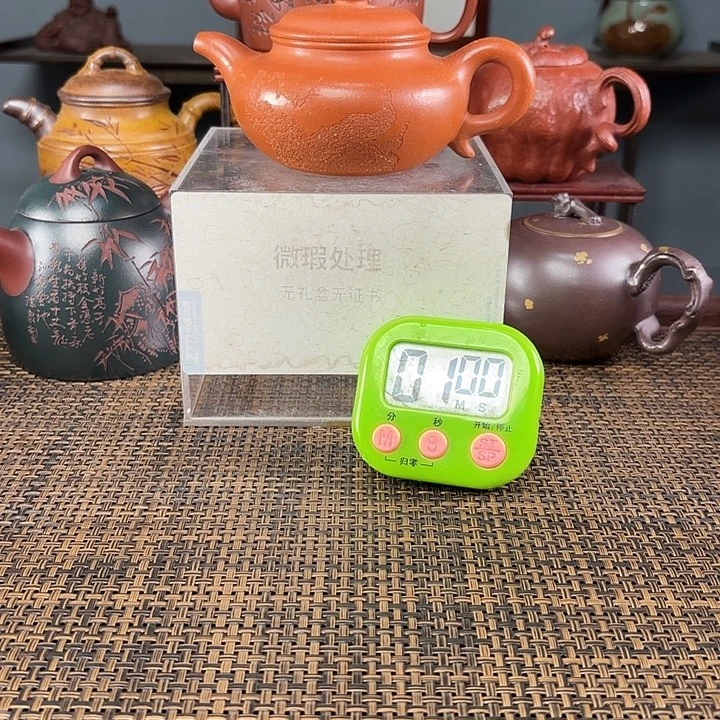 钟***鬼茶壶紫砂宜兴原矿泥料手工紫砂壶