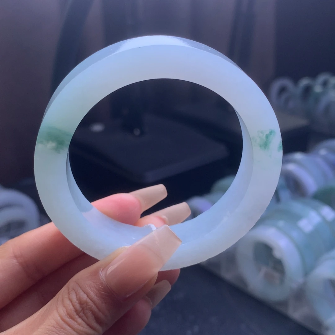 定制翡翠未镶嵌54-55.5