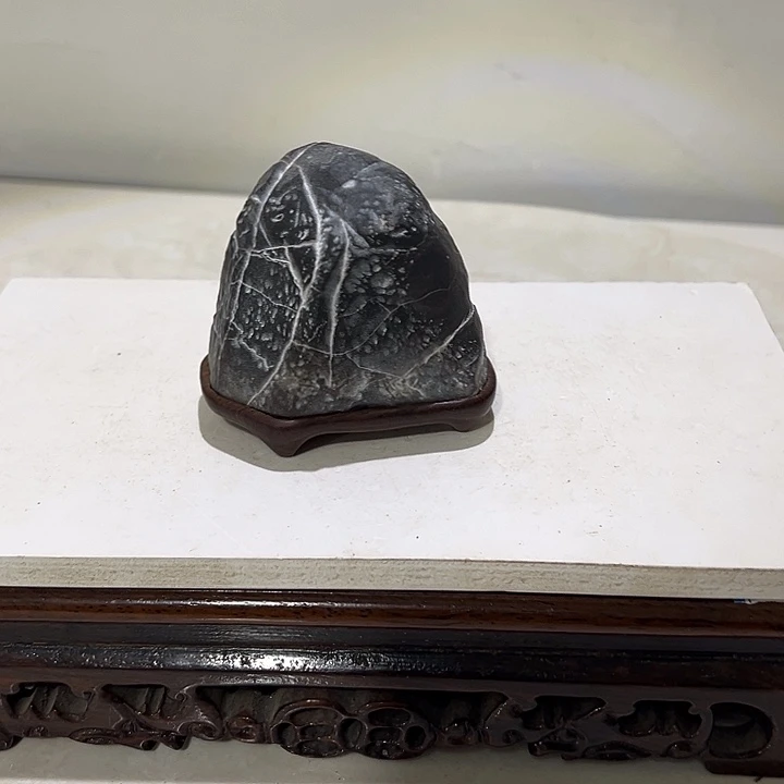 匆***匆天然灵璧石精品摆件