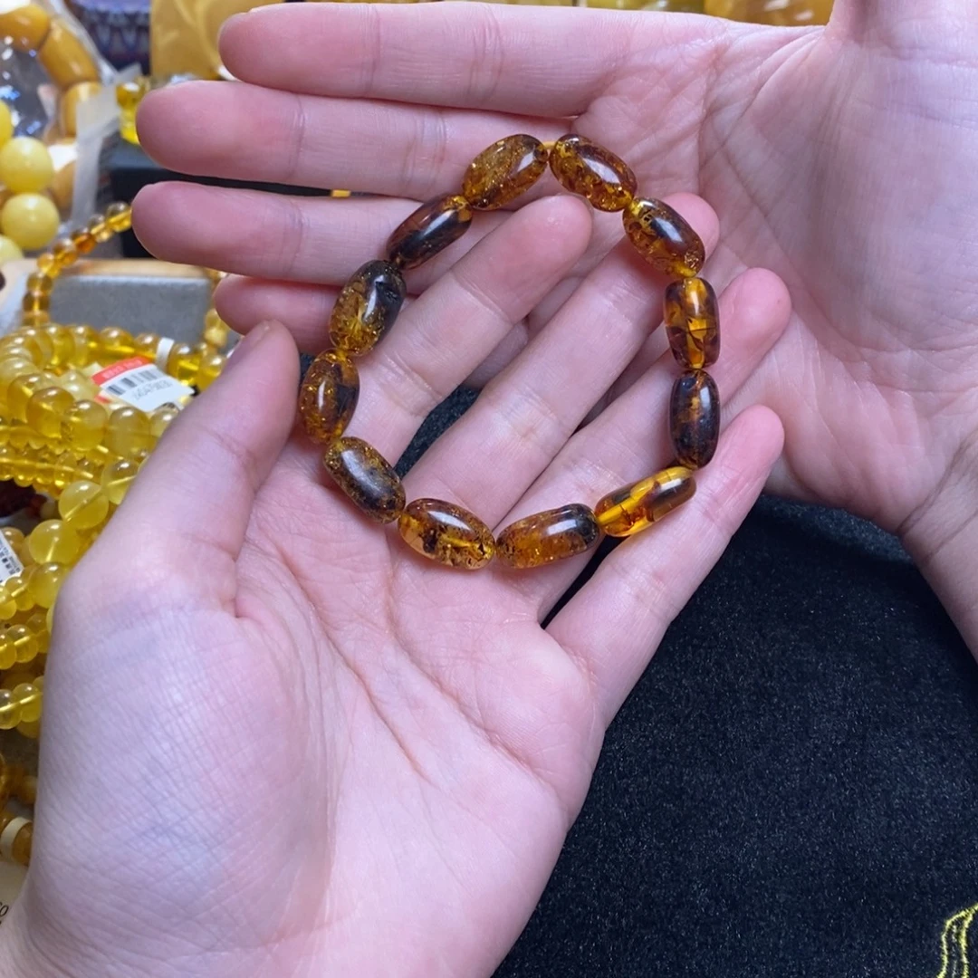 琥珀未镶嵌珠宝奇石