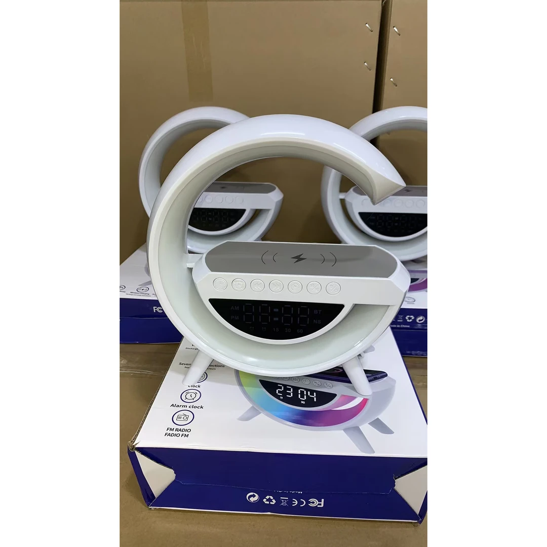 大G无线充电小夜灯蓝牙音箱卧室氛围灯家用小音响礼物随机发 DPL