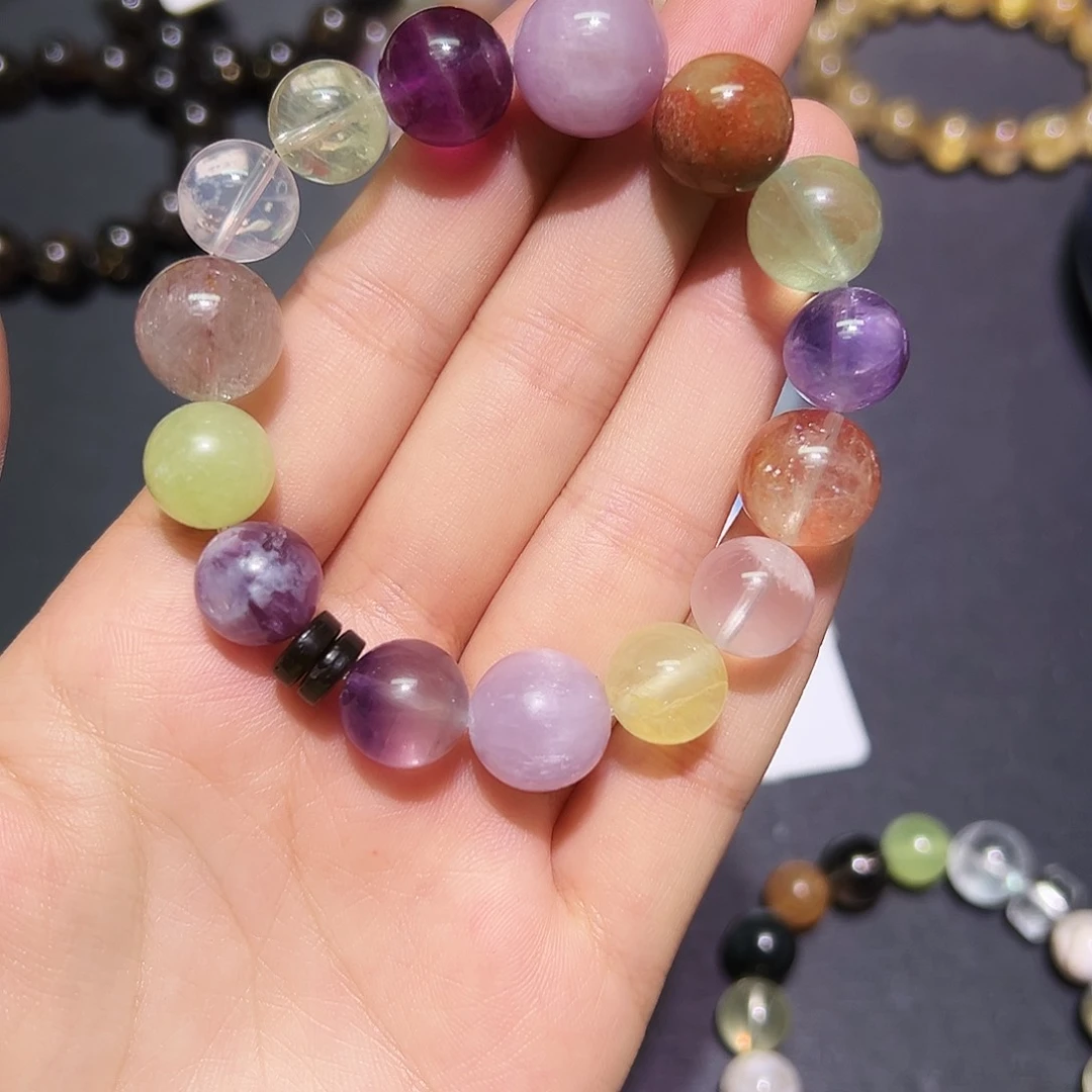 未镶嵌手链水晶七*水晶多宝55号