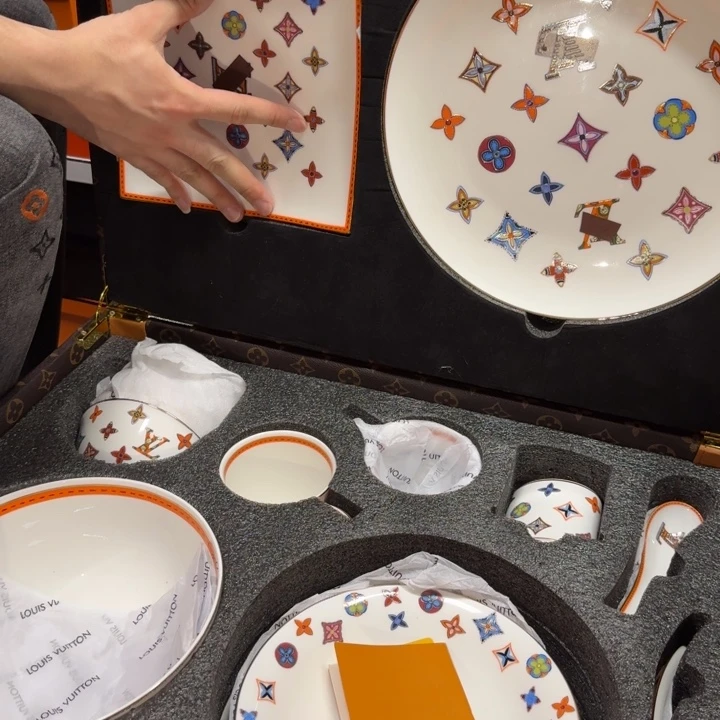 欧美陶瓷餐具摆件46