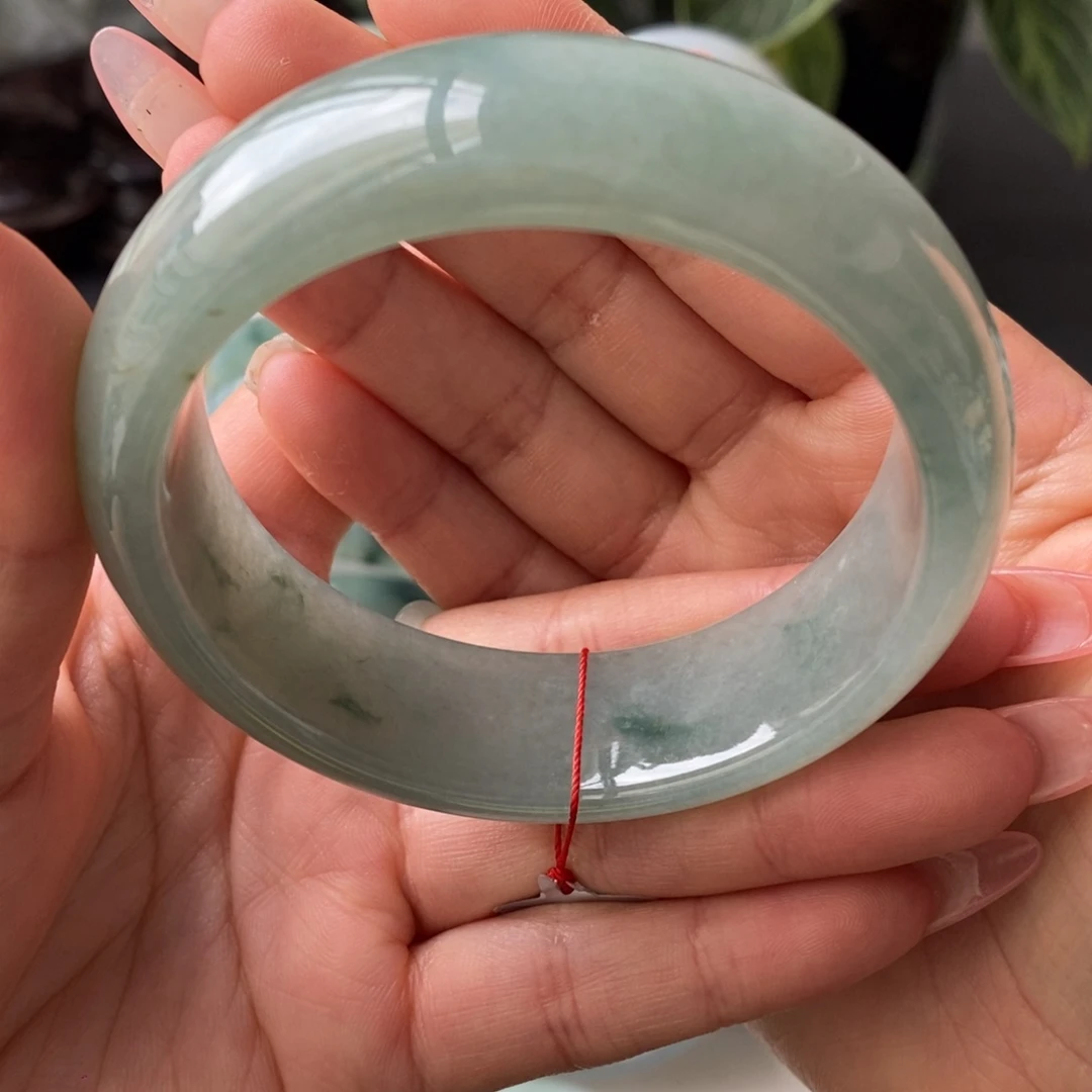 翡翠未镶嵌手镯天然