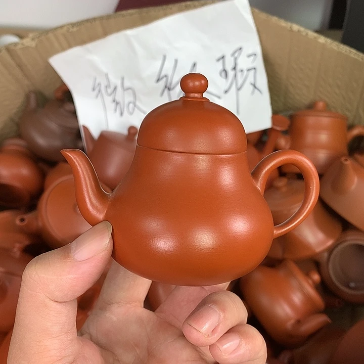 原矿朱泥茶壶茶具家用120