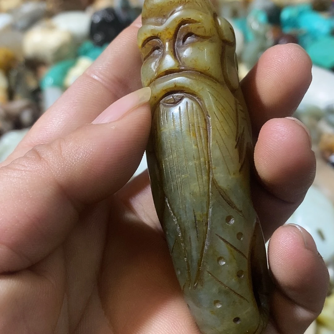 和田玉（糖玉）未镶嵌挂件