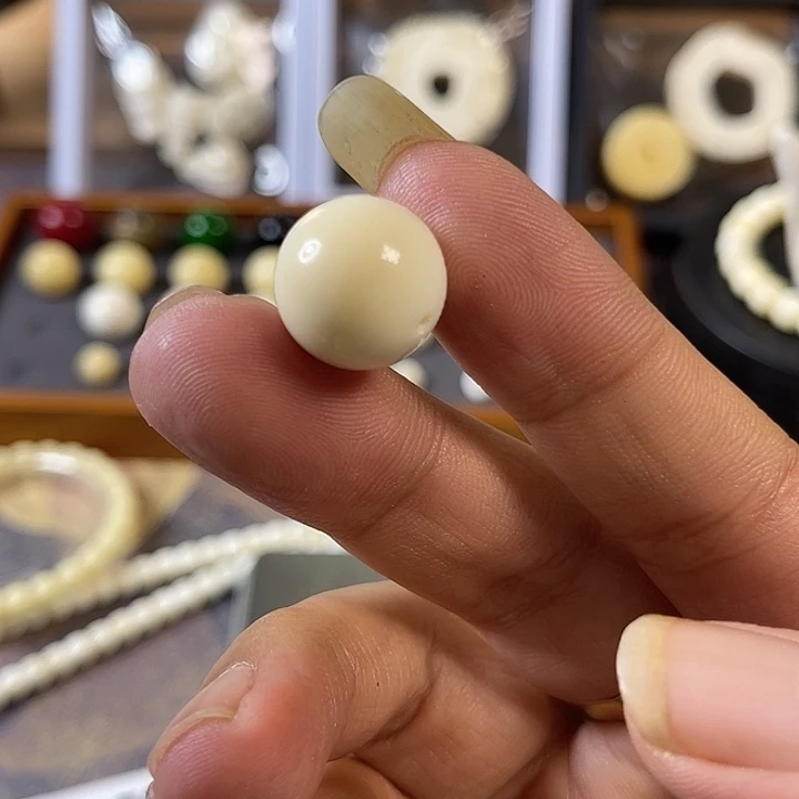 陶瓷白独芝士皮牙串串755