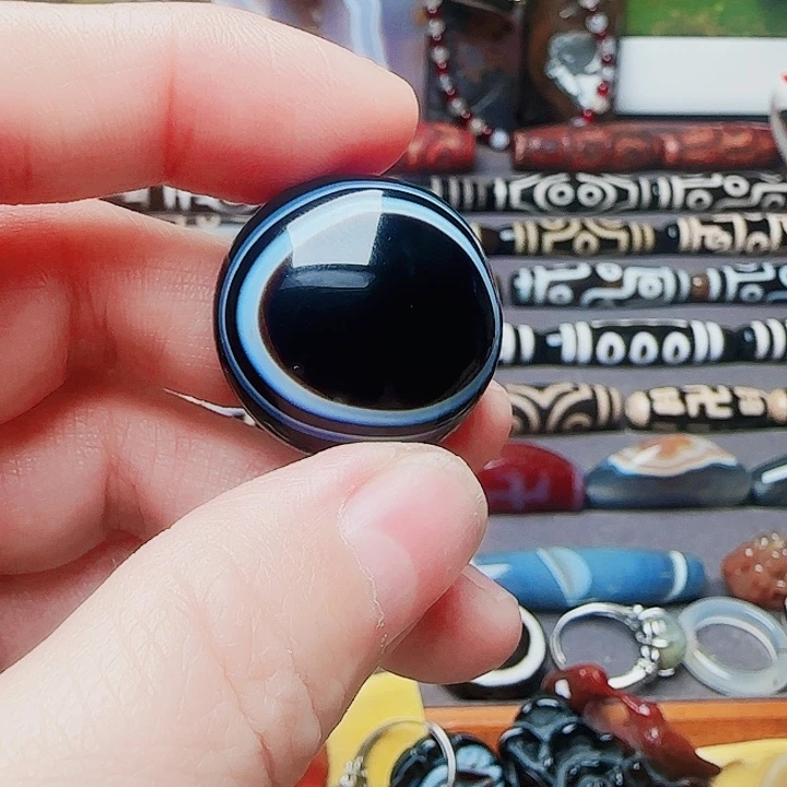 玛瑙/玉髓合金珠宝半成品