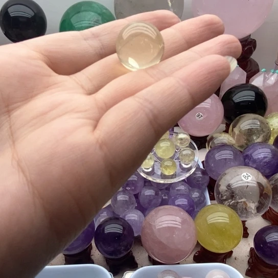 黄晶珠宝半成品未镶嵌6