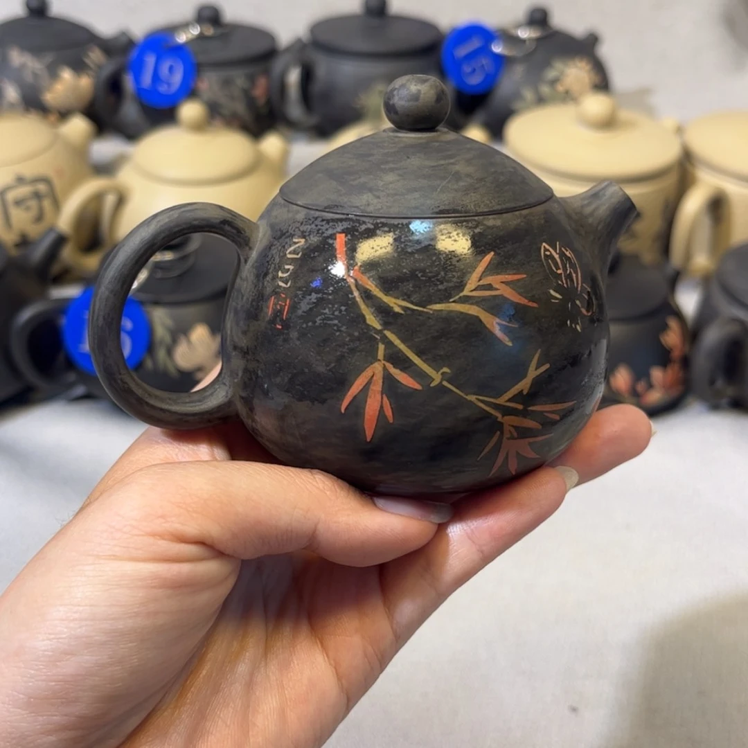 【闪购商品】红泥 手磨刻填 容量 150c c