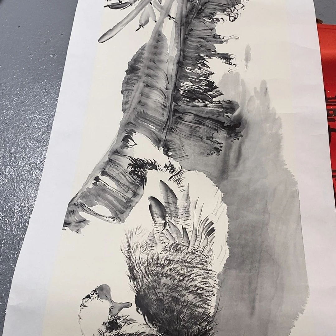 国画刘****书画作品欣赏