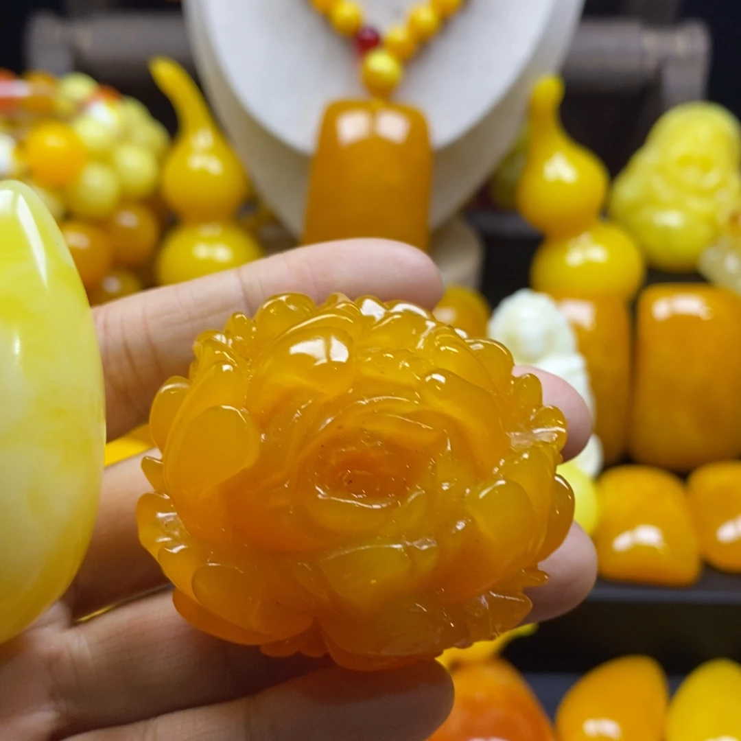 *****非金属全品无暇老蜜飘花牡丹花