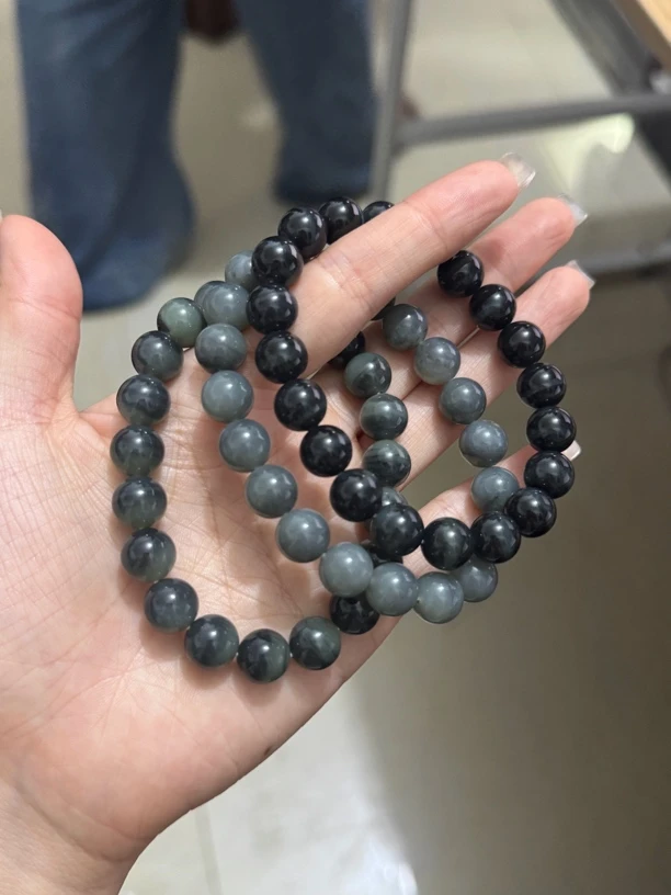 【玉道天承·老高专属】10mm青花圆珠手串  多样性发  拍一发一