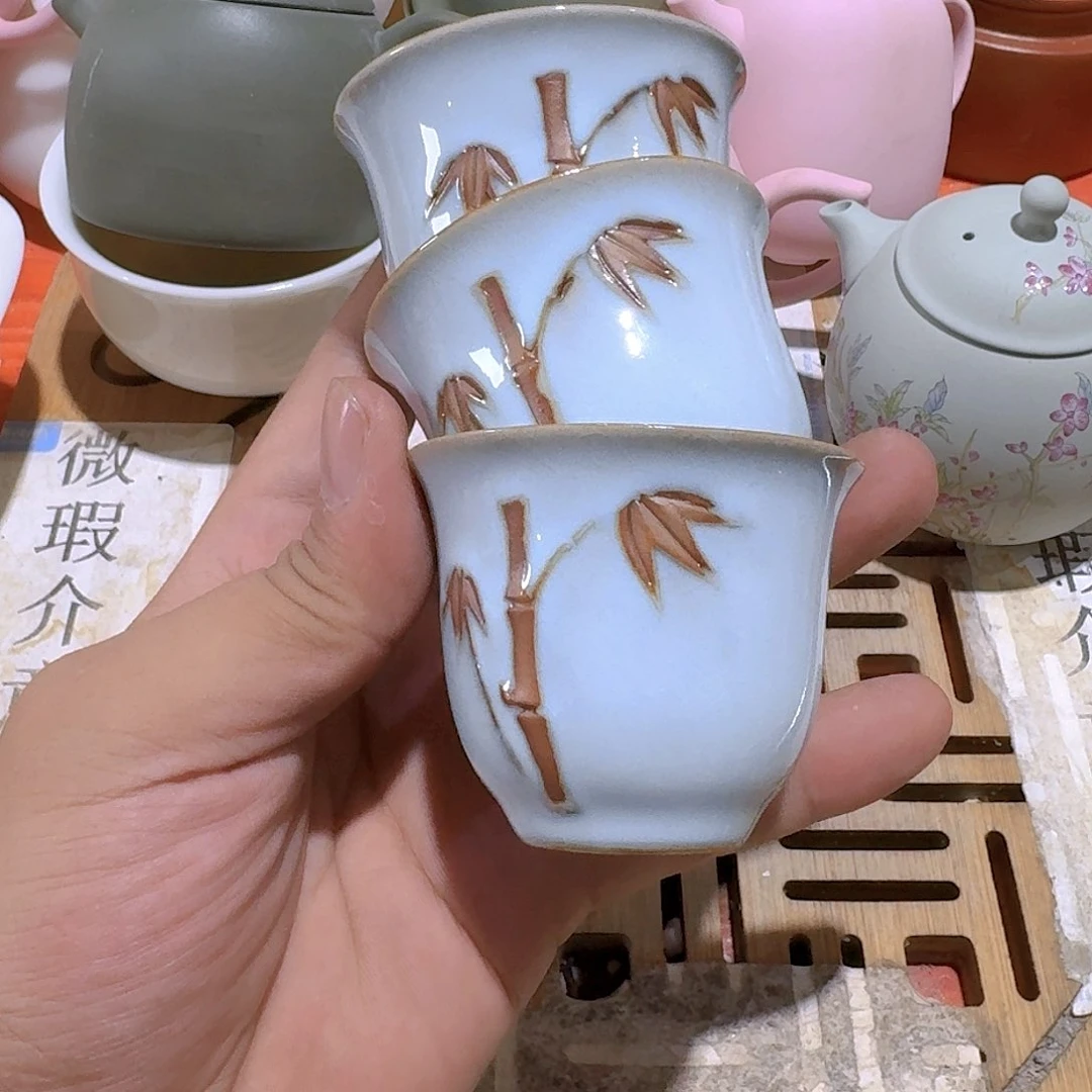 瑕疵茶具。介意勿拍
