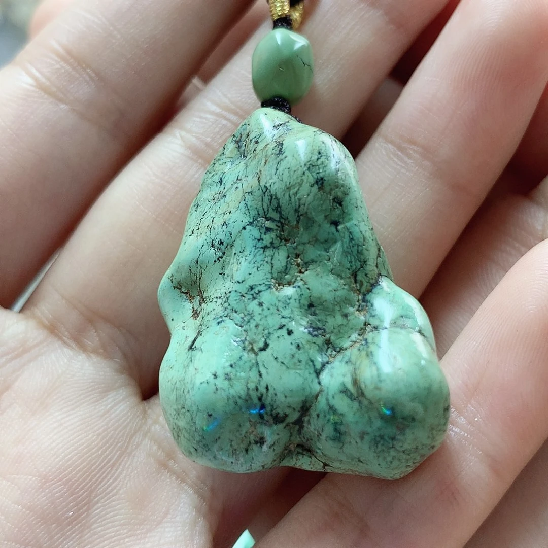 未镶嵌绿松石珠宝奇石