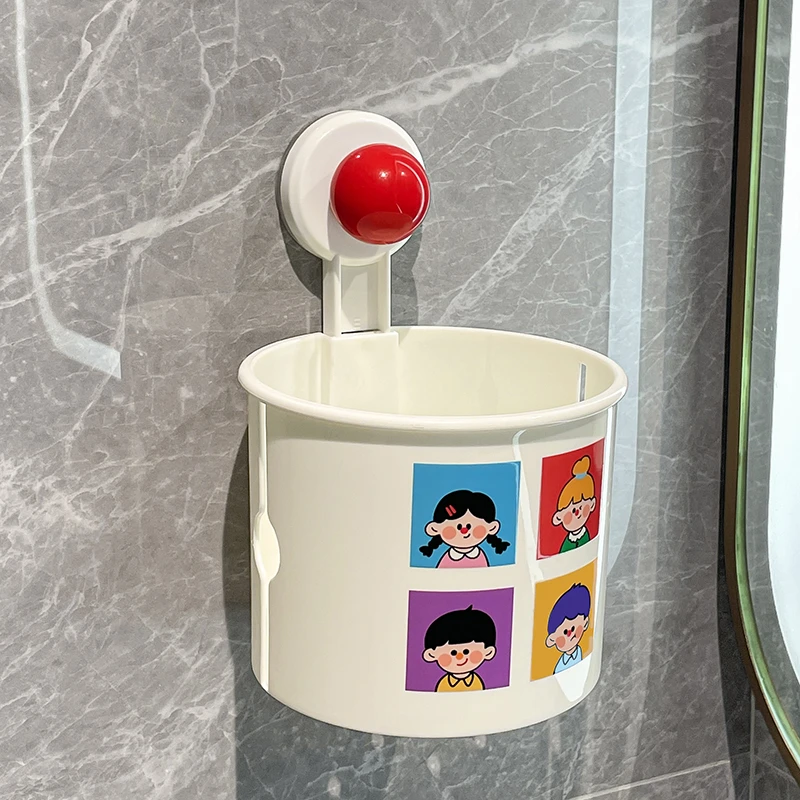 卫生间废弃纸巾收纳盒家用洗手台吸盘壁挂二次洗脸巾棉柔巾置物架