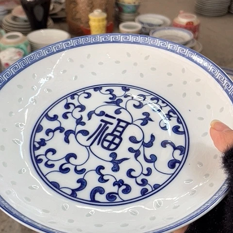 摆件陶景德镇高温陶瓷20.5