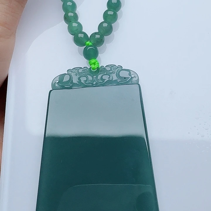 翡翠未镶嵌颈饰天然的A货翡翠多样性发其一