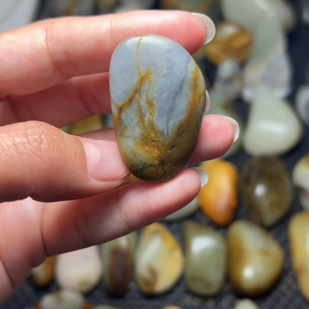 和田玉未镶嵌挂件A26