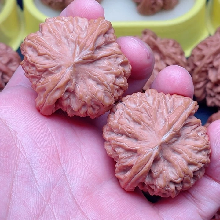 米***坦把件文玩核桃核王狮子头40×40×30