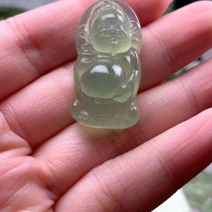 蛇纹石玉未镶嵌颈饰岫玉