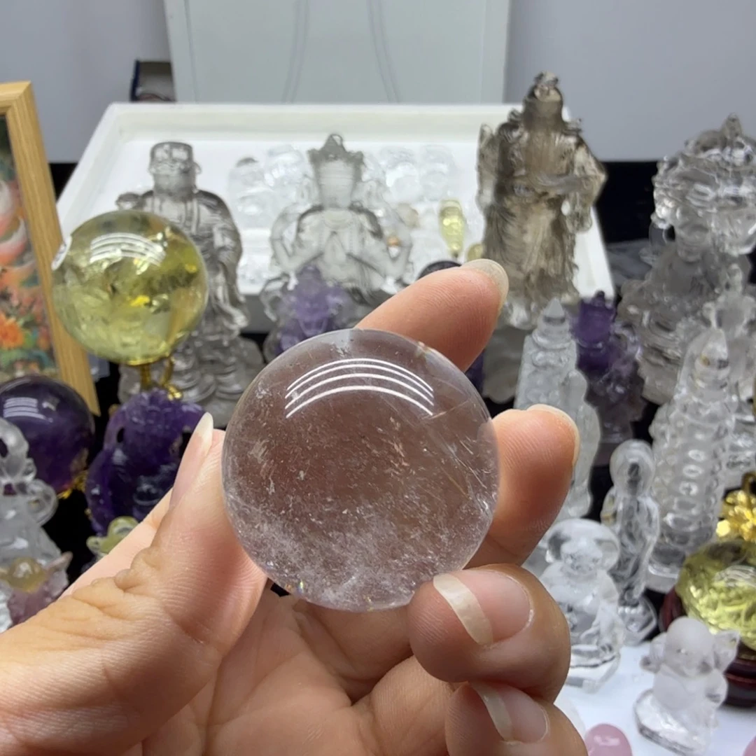 水晶珠宝半成品未镶嵌