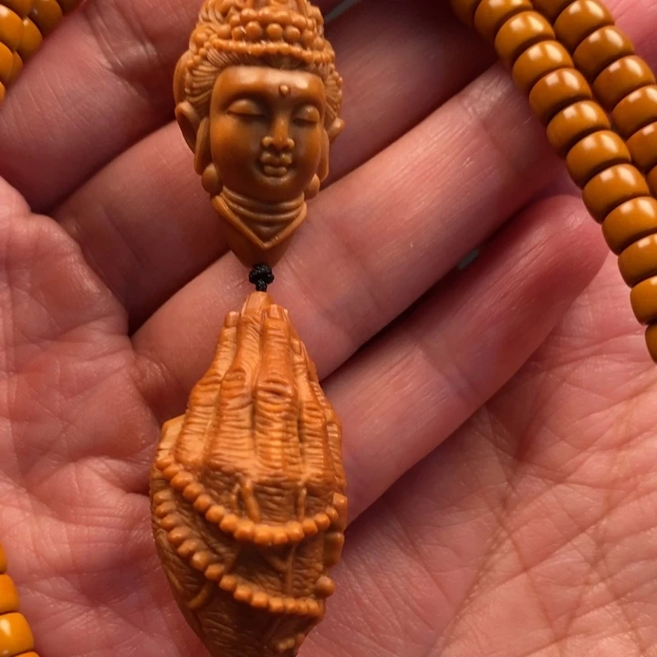 手串/手链橄榄核观音脖挂