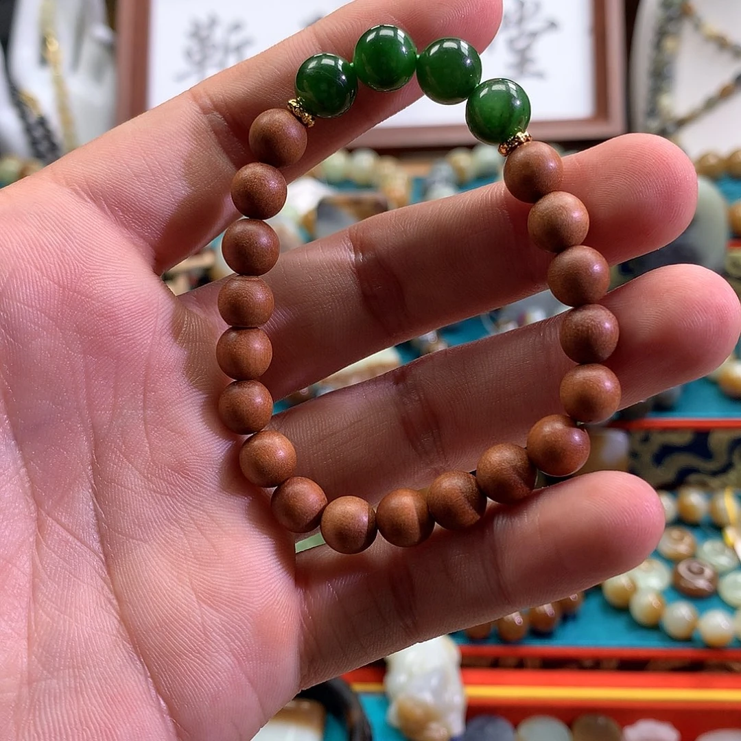 和田玉（糖玉）未镶嵌手链