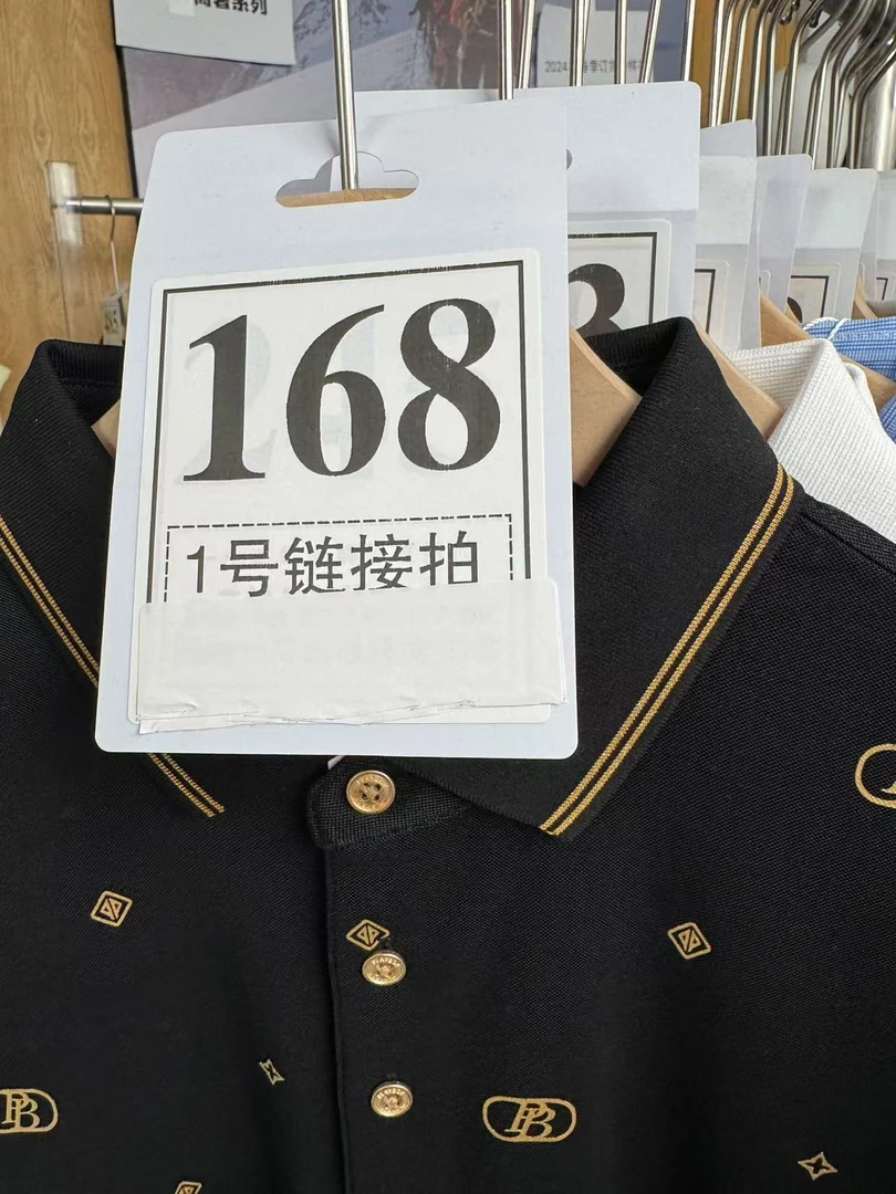 【牙哥夫妇】168#男装商务短袖