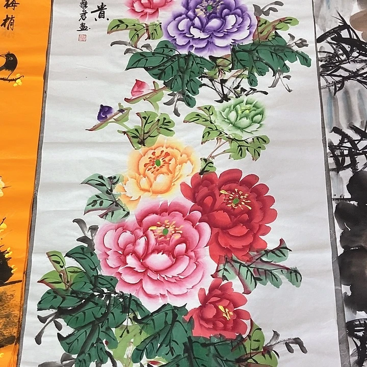 小周画廊的直播间