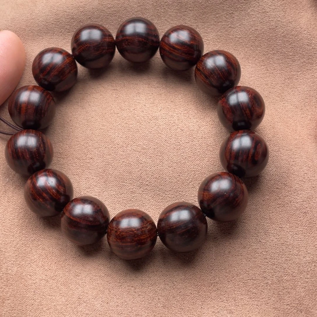 老***松黄花梨/降香黄檀手串/手链海南黄花梨紫油梨