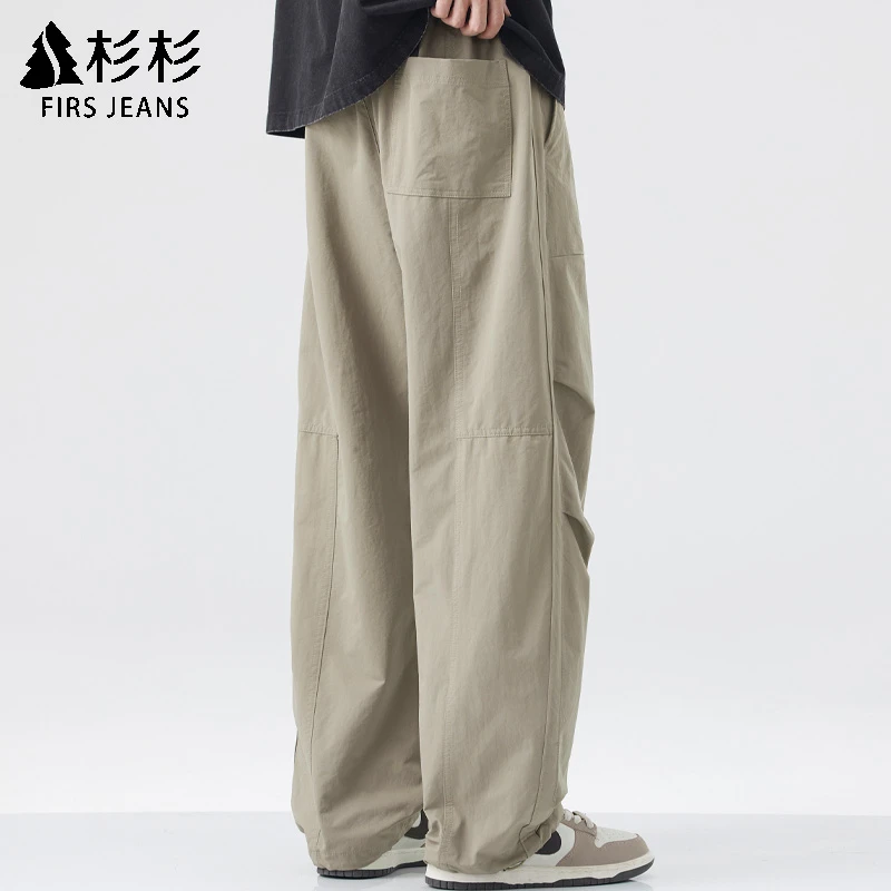 FIRS JEANS杉杉秋季休闲裤男款爆款夏季薄款男士宽松工装长裤子男