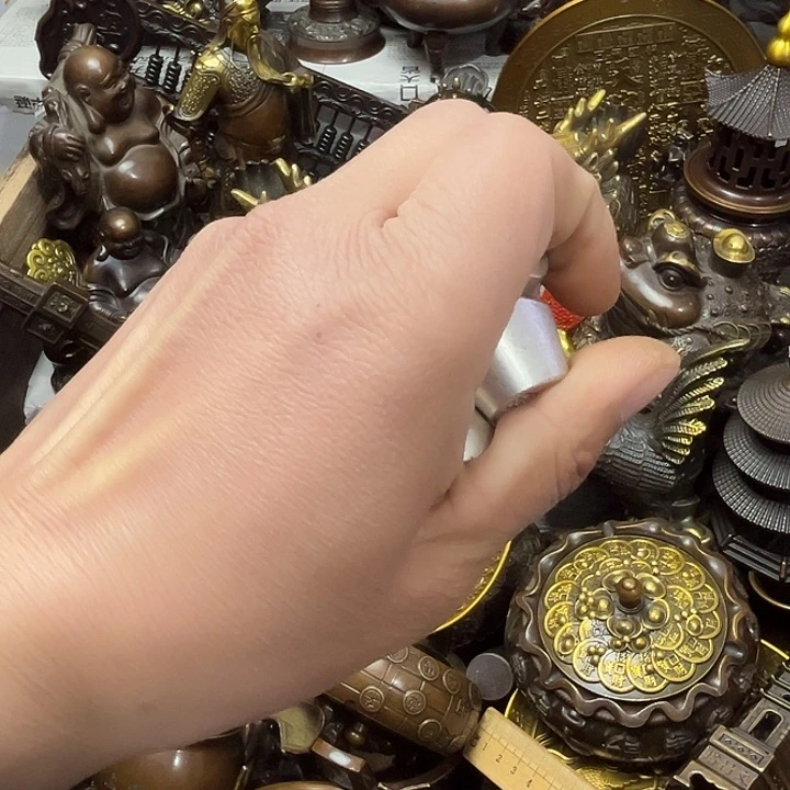 顺顺利利，铜器摆件