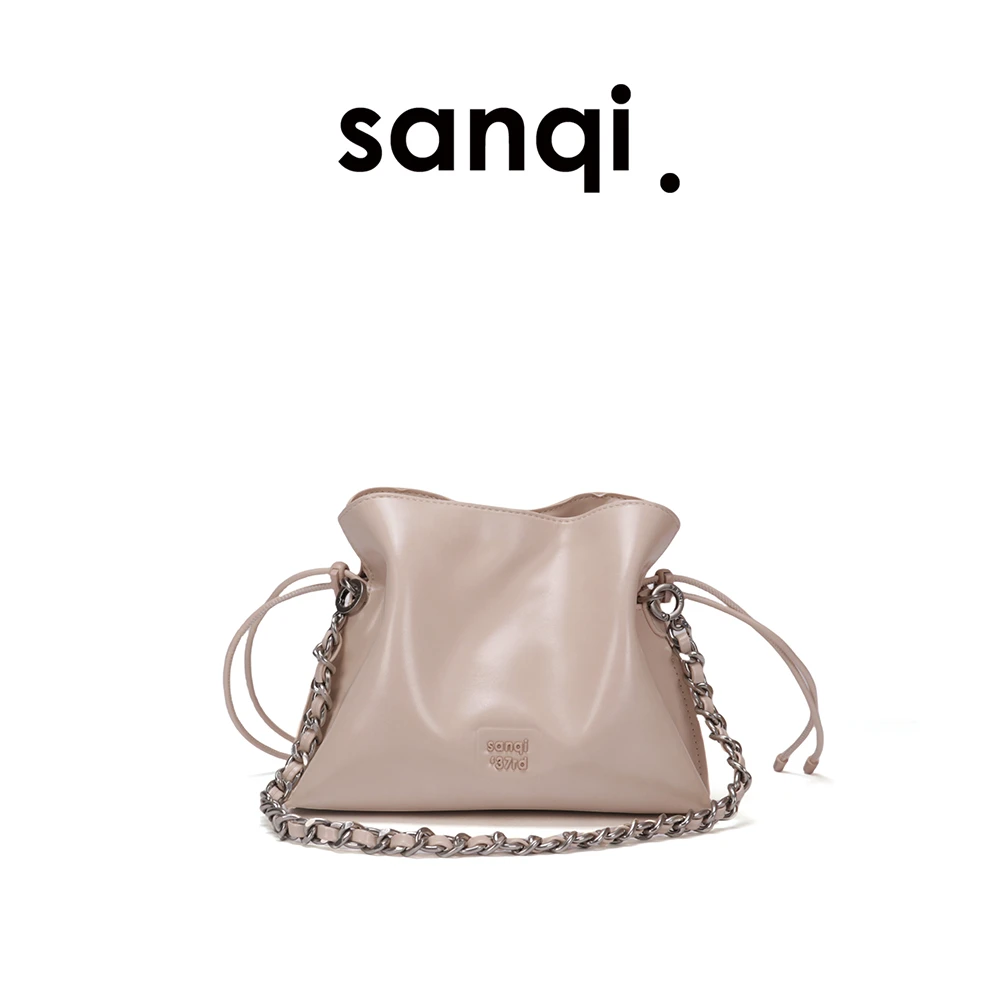 【小福袋2510-8】sanqimtime小叁七2510-8#托特包女众单肩链条包