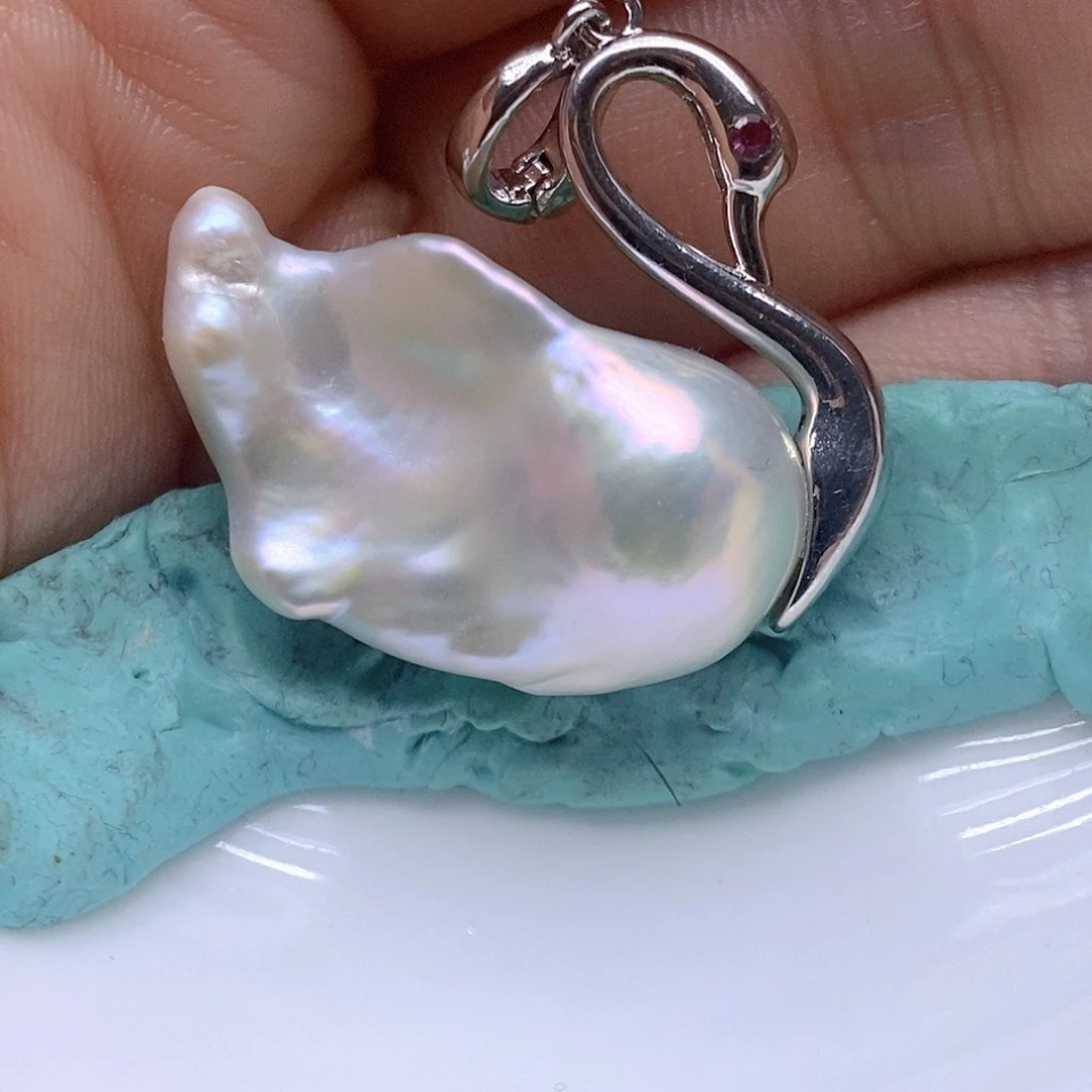 吊坠(不含链)未镶嵌淡水珍珠