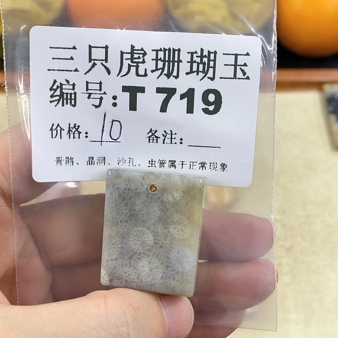 硅化珊瑚（珊瑚玉）1未镶嵌圈*圈