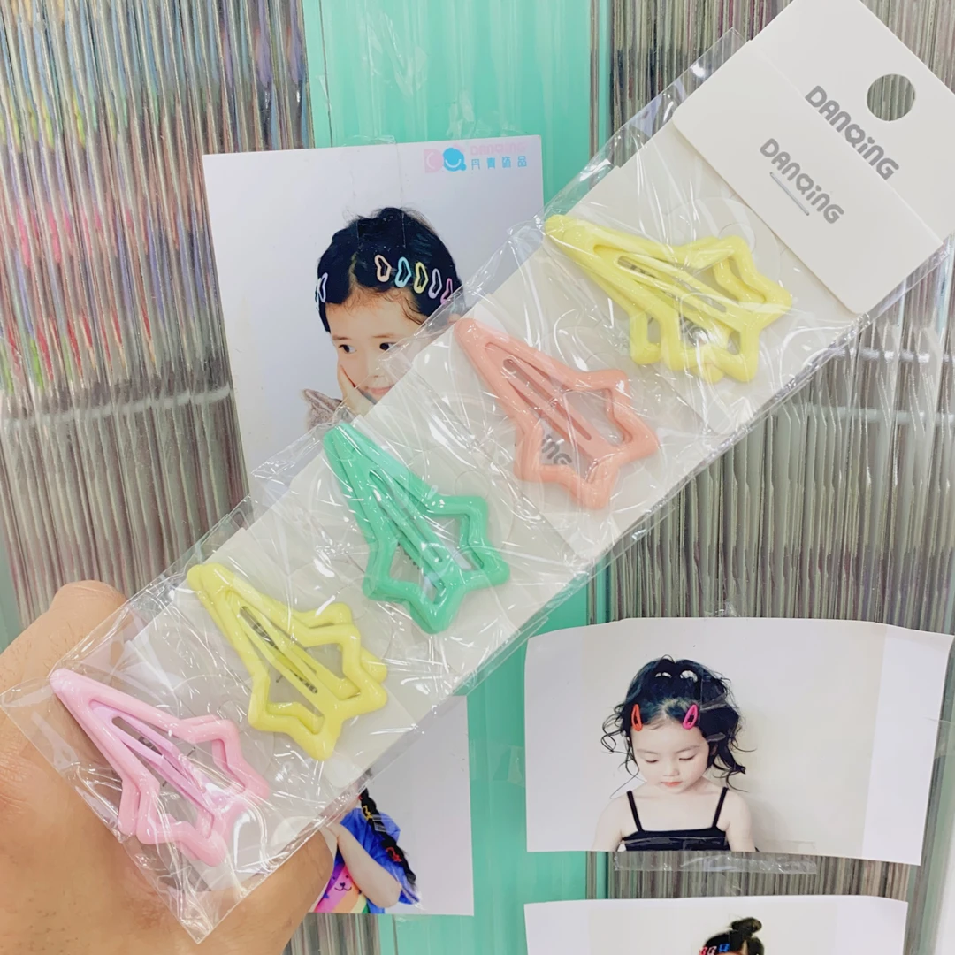 【DQ-6305】 发5对流星夹成人大童儿童卡通发绳创意亲子发饰