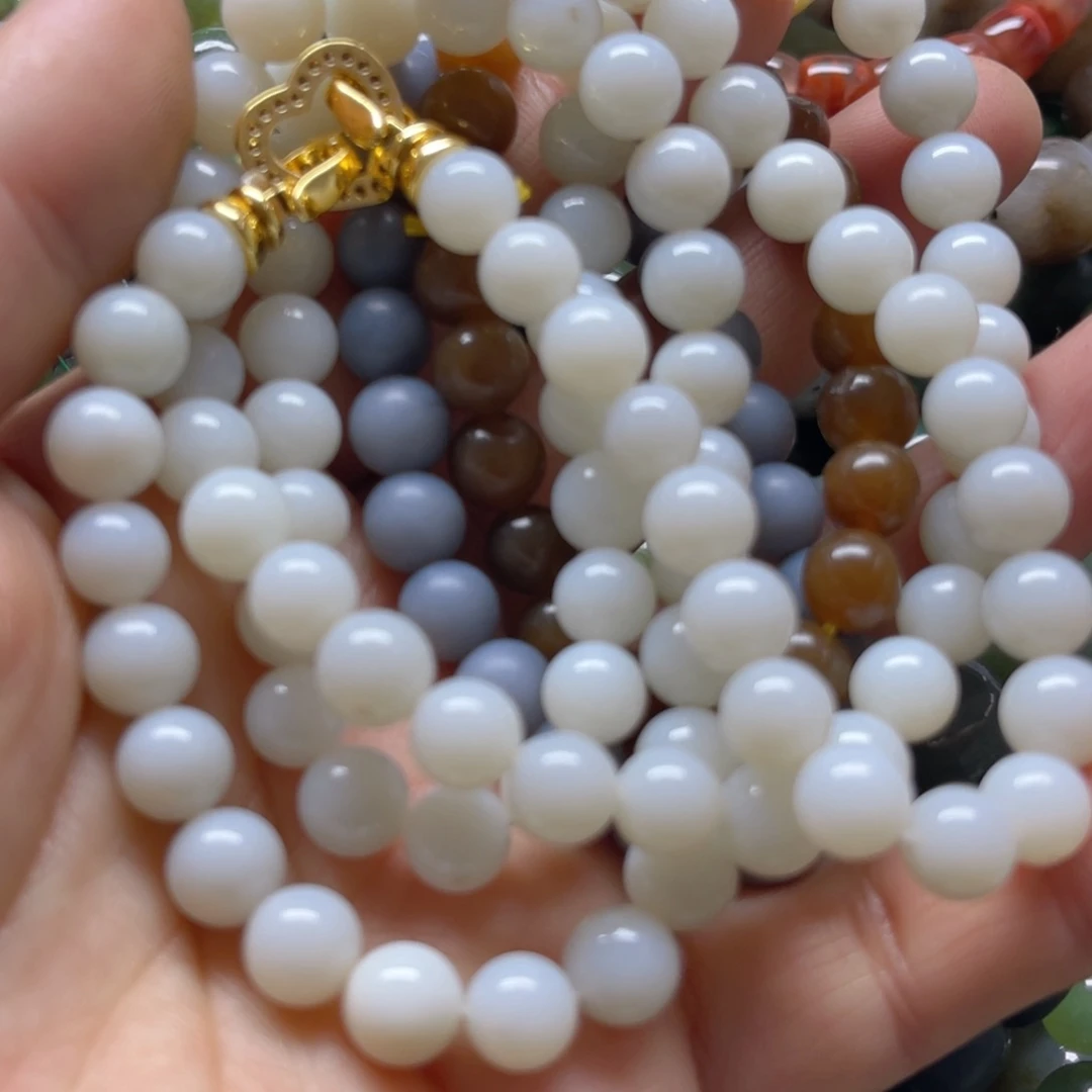 和田玉手链未镶嵌