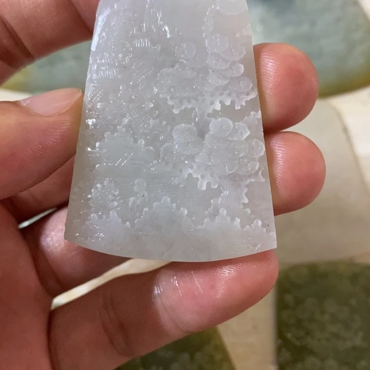 定制翡翠未镶嵌玲***响山水